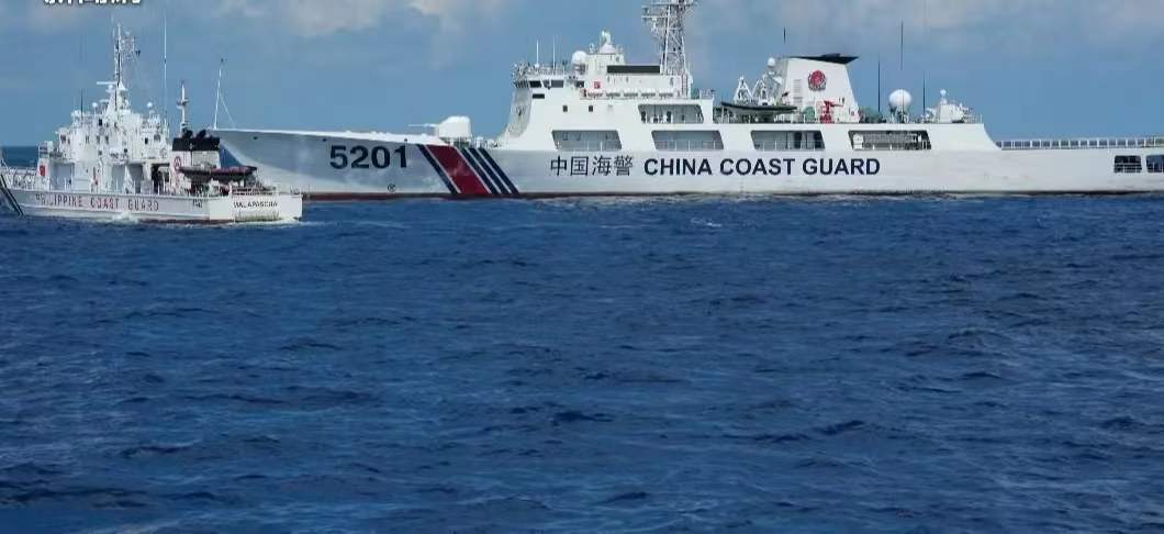 再次对峙！中国海警在仁爱礁拦截菲方