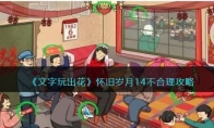 《文字玩出花》攻略——怀旧岁月14不合理攻略